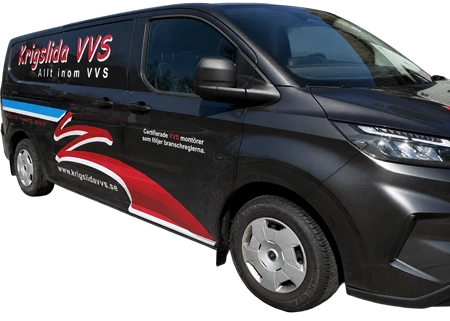 Servicebil från Krigslida VVS