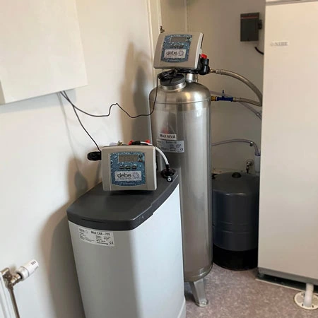Installerat vattenfilter för egen brunn